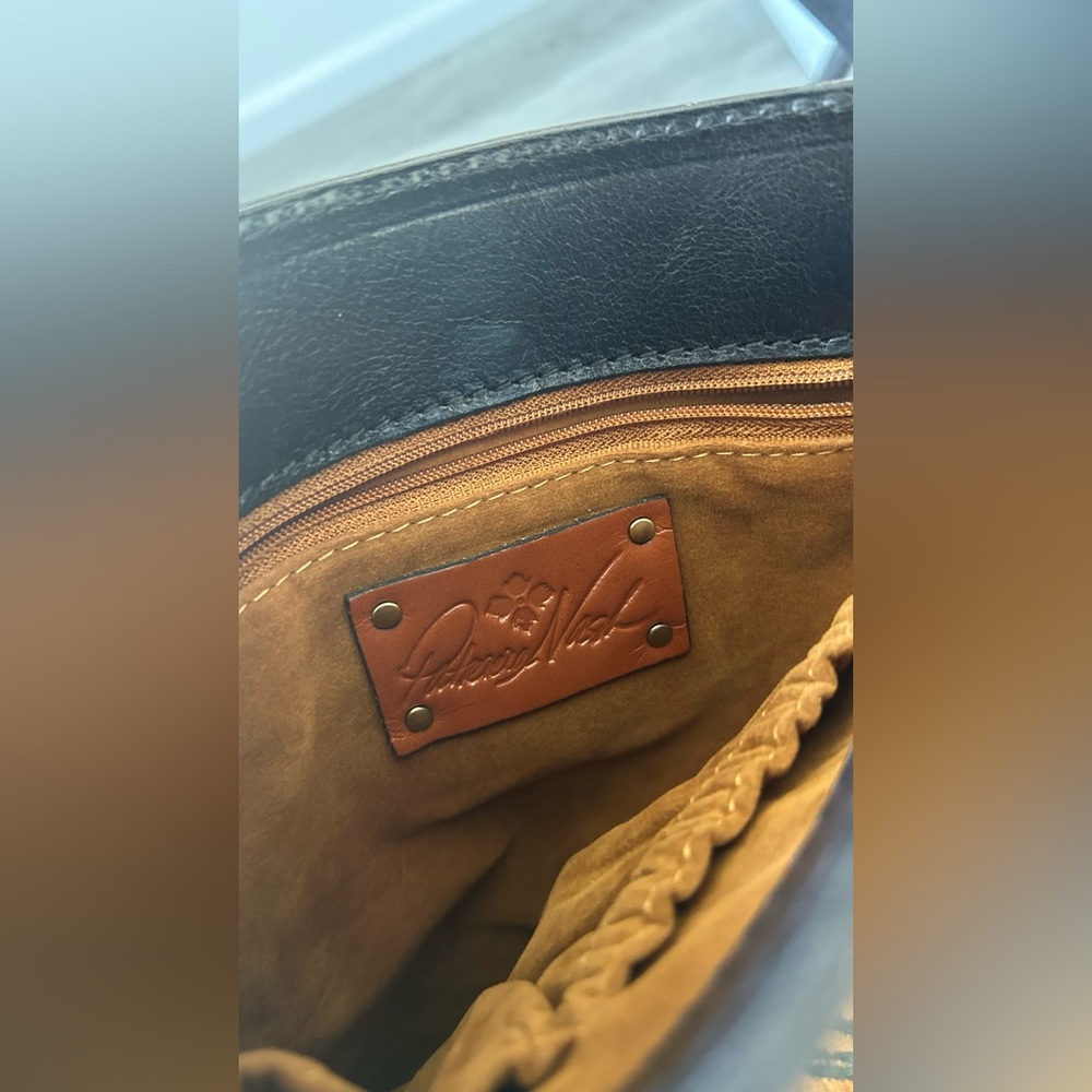 Patricia Nash Brown and Black Crossbody Bag - Picture 5 of 7